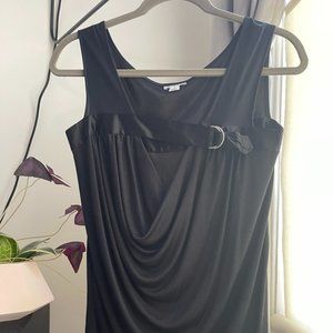 Foley + Corinna  Silk Black Shirt